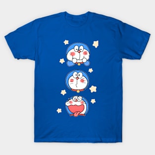 doraemon happy eat dorayaki T-Shirt